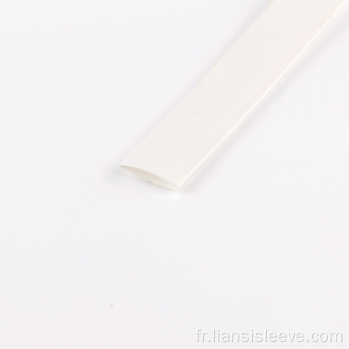 Assortiment de manche en peinture de fil à tube à peau thermique blanche